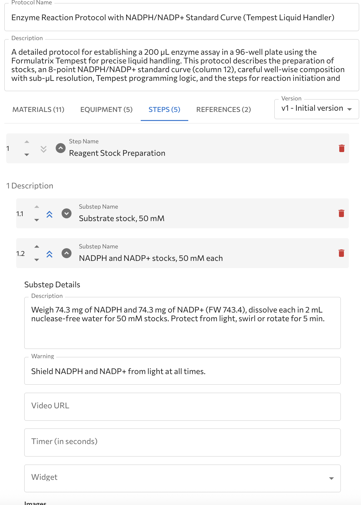 Detailed Protocol Interface Showing Granularity